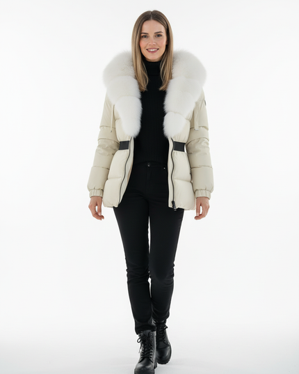 Elegante Daunenjacke Damen mit Daunen - Ansicht 5